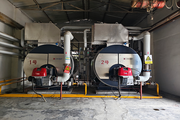 欒川某礦業公司兩臺4噸蒸汽鍋爐案例