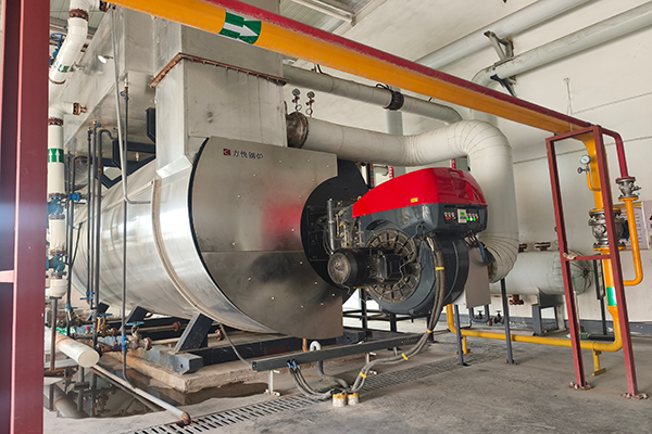 陜西某新材料公司使用方快歐瑞7型號的一臺15噸燃氣蒸汽鍋爐