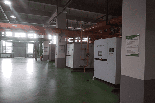 沈陽某醫院使用方快鍋爐4臺燃氣真空熱水鍋爐案例