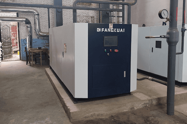 西安某小區(qū)使用方快鍋爐2臺2噸燃?xì)鉄崴仩t案例