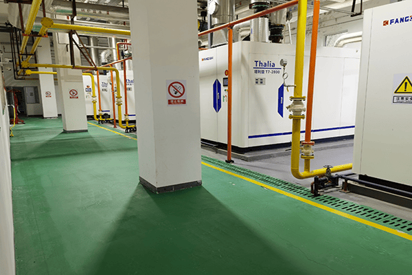 河北工程大學使用方快鍋爐5臺4噸燃氣真空熱水鍋爐案例