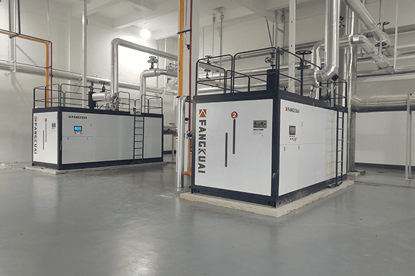 蕪湖奇瑞汽車廠使用方快鍋爐3臺3噸燃氣熱水鍋爐案例