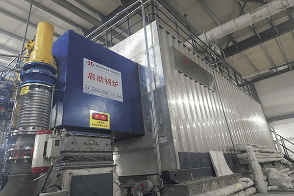 心連心集團(tuán)50噸甲醇加氫氣雙燃料鍋爐案例